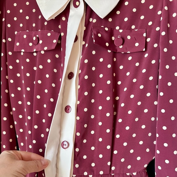 Vintage Polka Dot She’s The Boss Dress - Picture 8 of 10